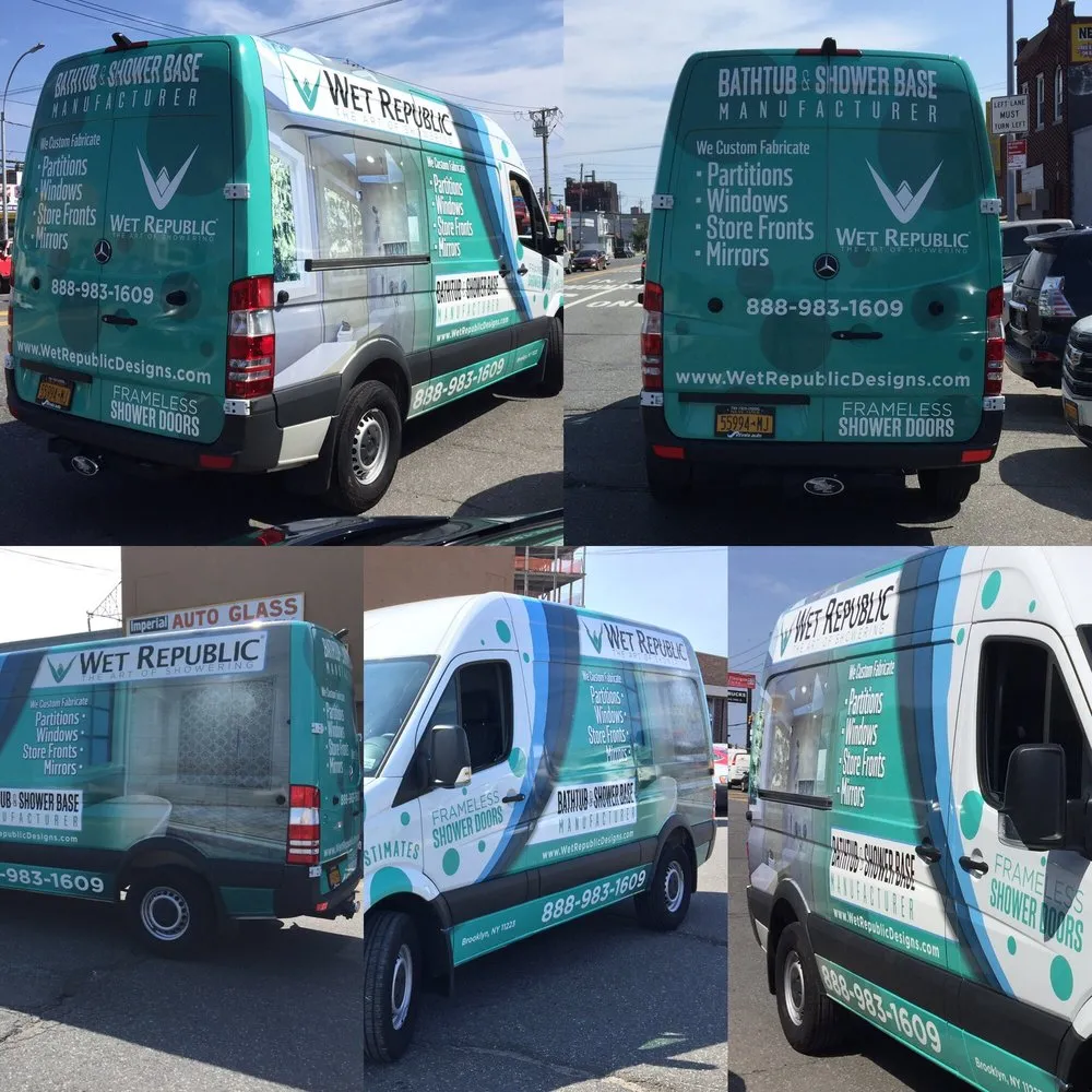 Full van wraps for Wet Republic